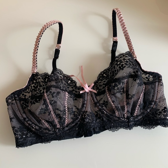 Other - Pink and Black Bra